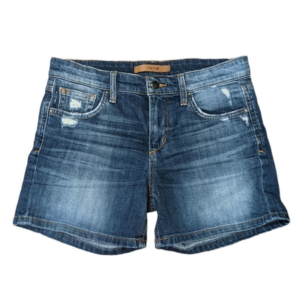 JOE'S JEANS Women's Collector's Edition Distressed Mid-Rise Denim Shorts…